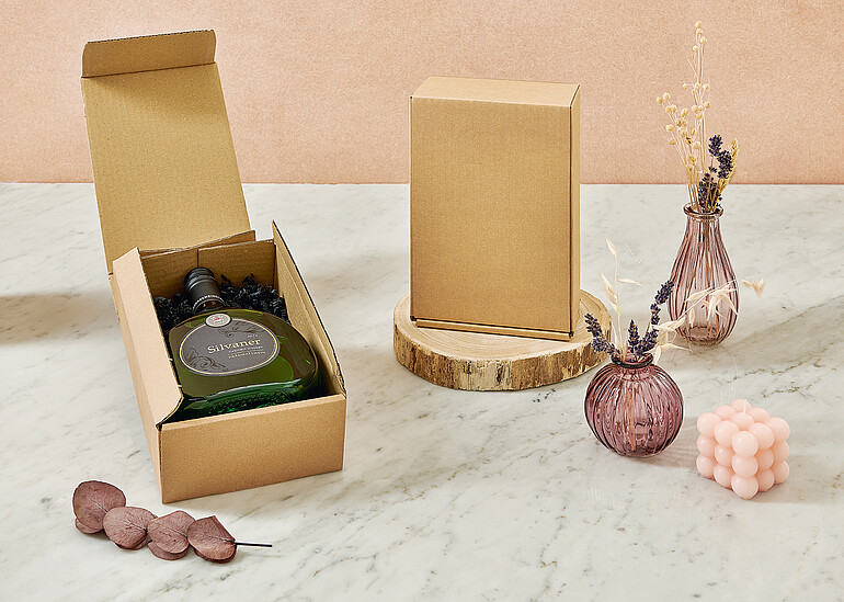 بسته بندی هدیه مناسب برای جار و شیشه