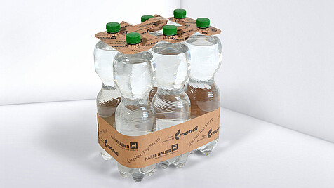 بسته بندی مقوایی بطری