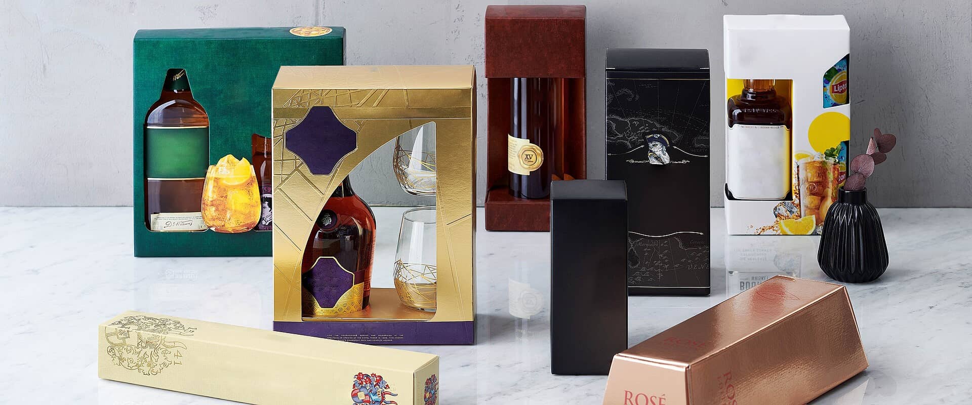 بسته بندی مقوایی نوشیدنی