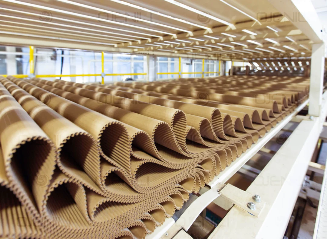 Custom Laminated Cardboard Sheet Production