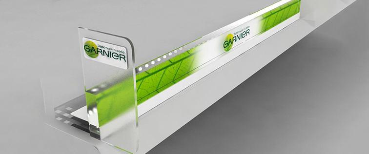 چاپ استیکر شلف تاکر