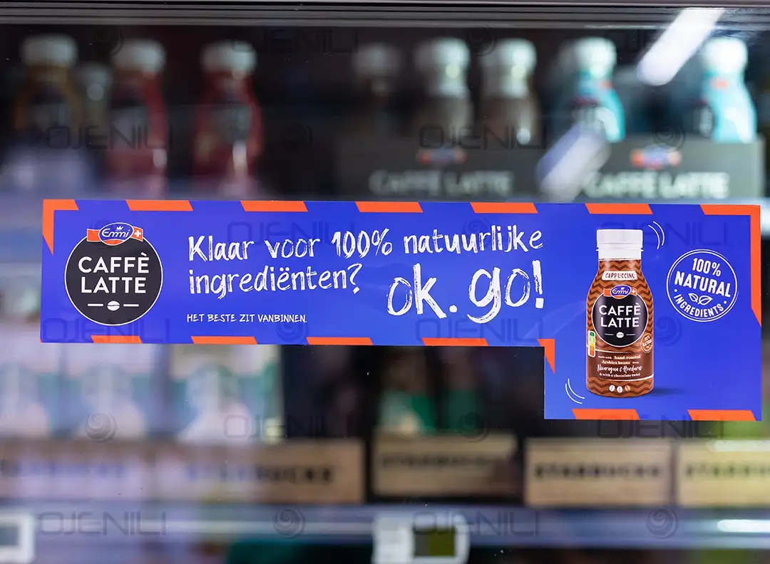 مراحل چاپ و تولید استیکر شیشه ای