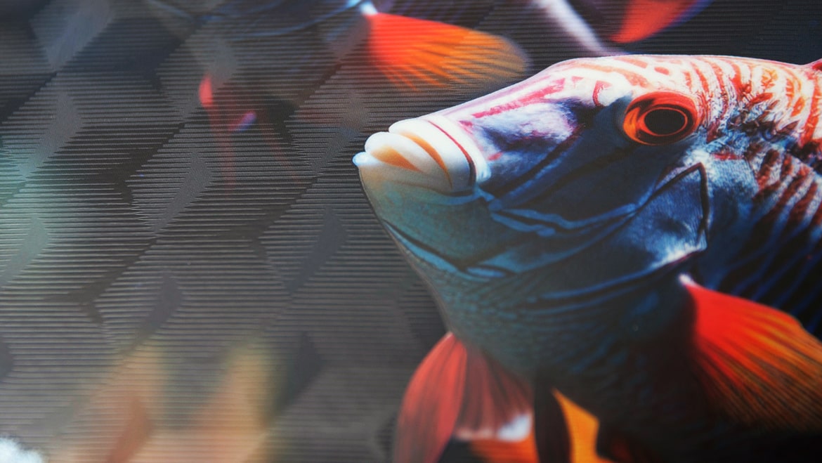 وارنیش سه بعدی بافت دار