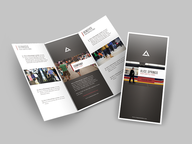 چاپ لیفلت دروازه ای