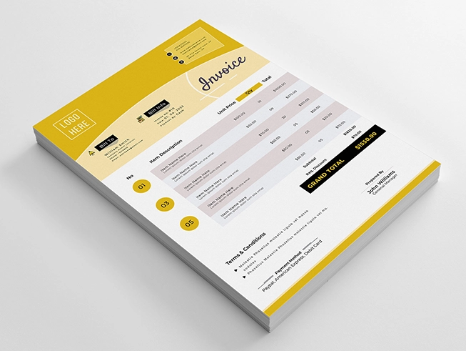 چاپ فاکتور کاربن لس (NCR)