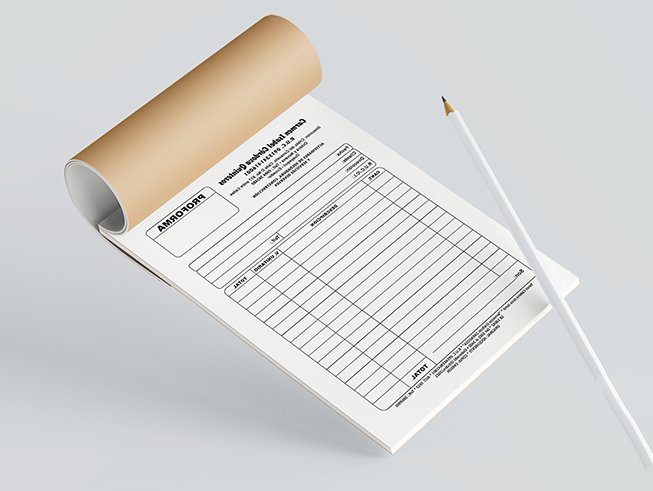 چاپ فاکتور تحریر 70 و 80 گرمی