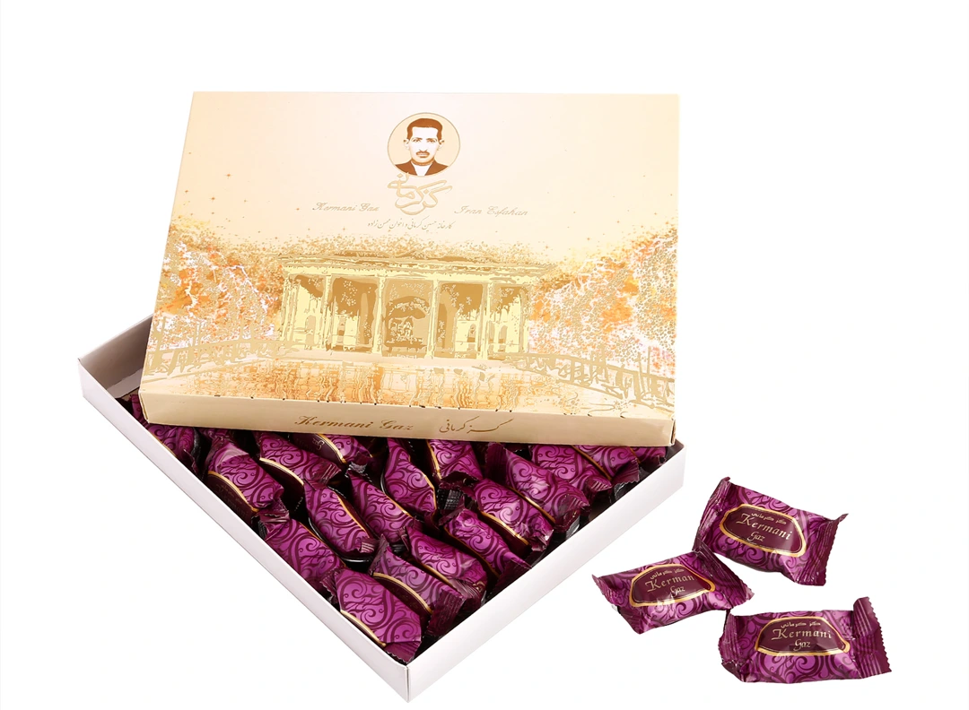 چاپ استند مقوایی جعبه گز