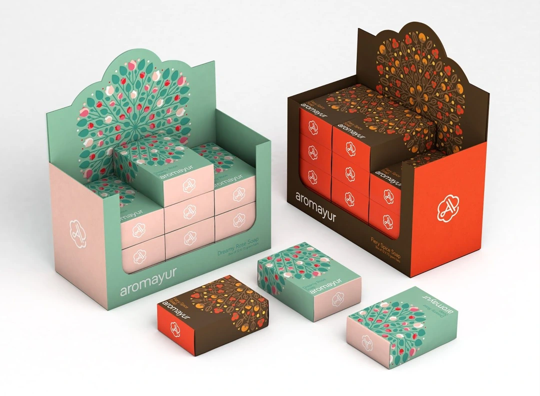 چاپ استند مقوایی آرایشی چاپ استند مقوایی آرایشی