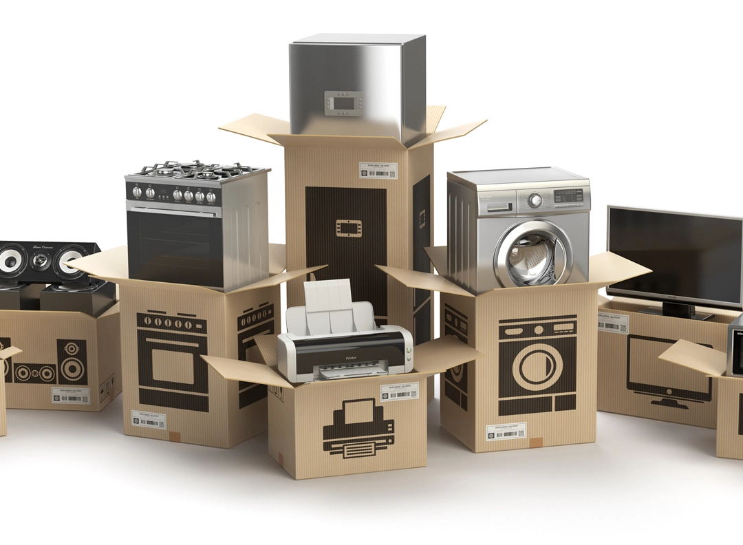 بسته بندی لوازم خانگی انواع بسته بندی لوازم خانگی