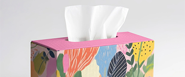 Kraft Tissue Box Printing