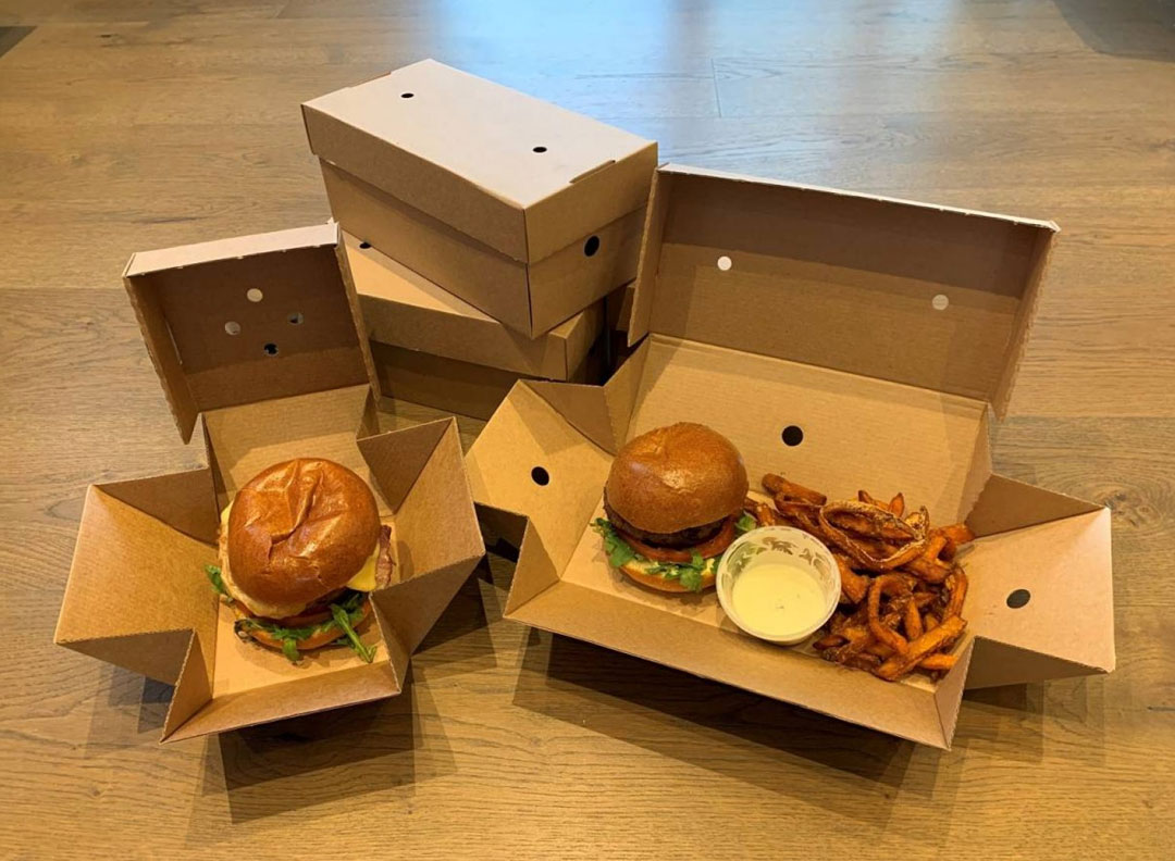 مقوای سه لایه جعبه فست فود مقوای سه لایه جعبه فست فود