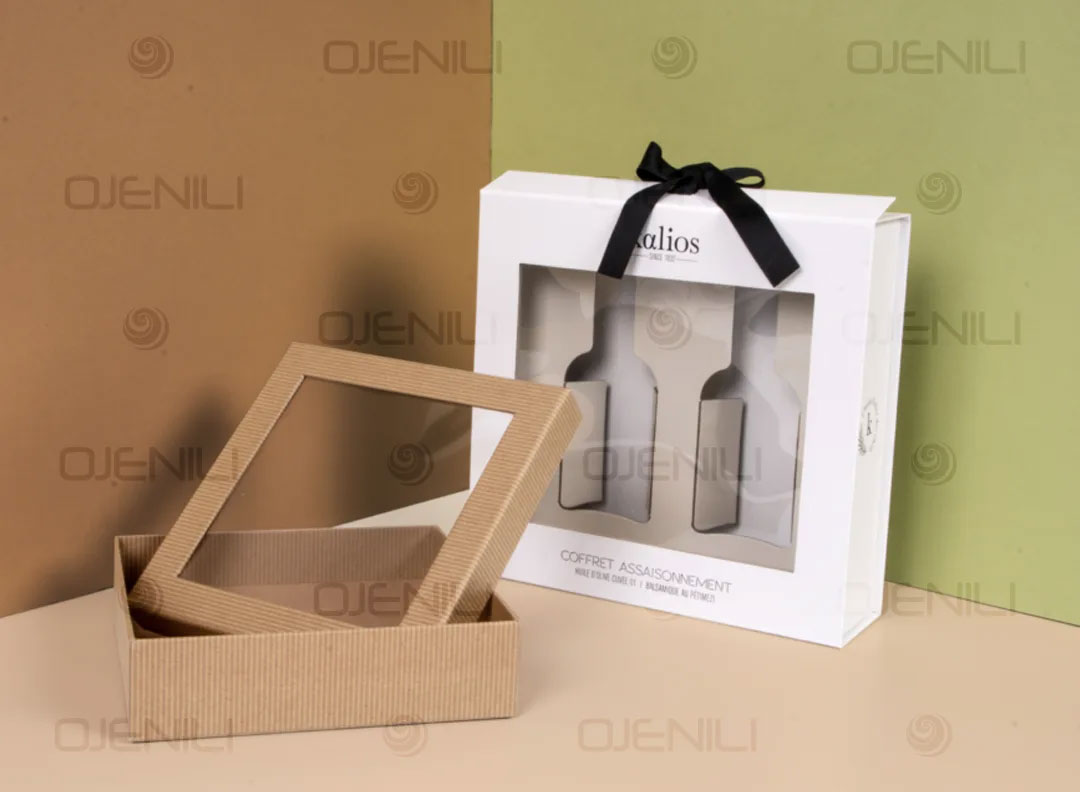 چاپ جعبه مقوایی پنجره دار چاپ جعبه مقوایی پنجره دار