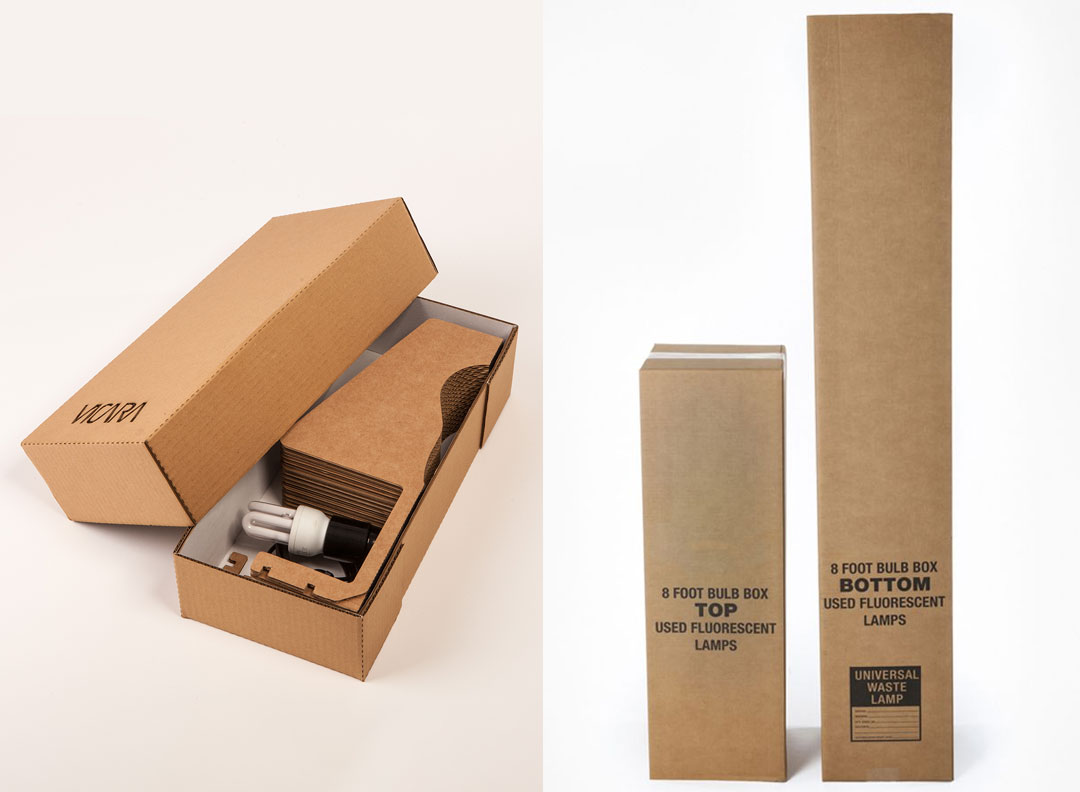 چاپ کارتن لامپ مهتابی چاپ کارتن لامپ مهتابی