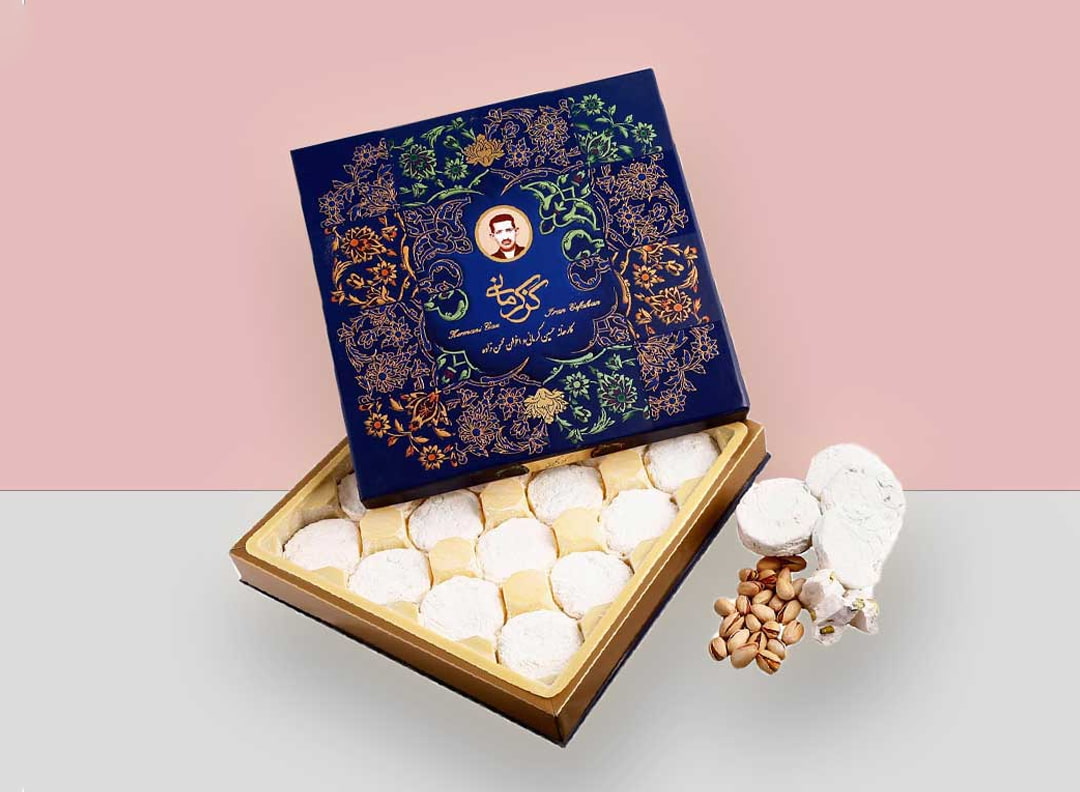 بسته بندی جعبه گز