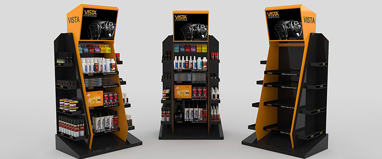 جعبه استندی مقوایی فروشگاه