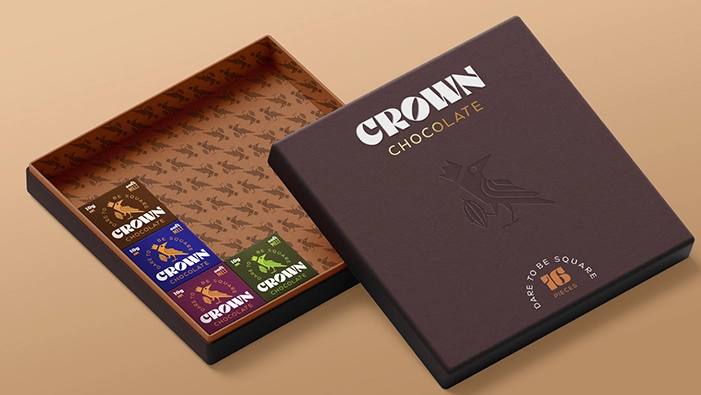 Square Chocolate Box Square Chocolate Box